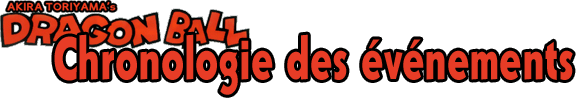 Chronologie des vnements - Dragon Ball